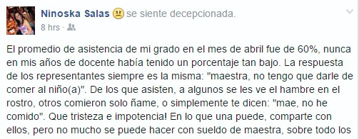 La impotencia de los educadores llega hasta las redes sociales