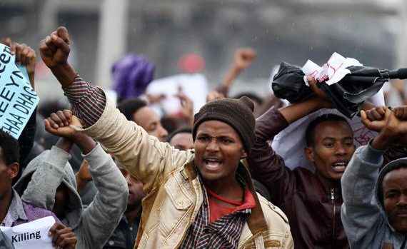protestas - etiopia