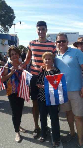 Los Pallares celebran en familia/Miami/Muerte de Fidel