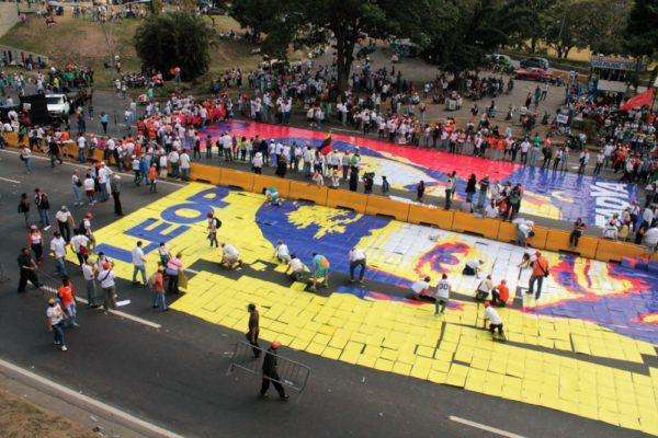 Las mitades del mosaico no estaban a la misma altura. Foto: Iván Reyes