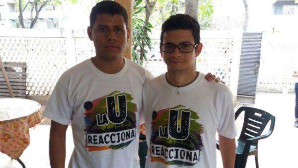 Keyber Guaraco y Carlos Benucci. Candidatos a la presidencia de la FCU por La U Reacciona