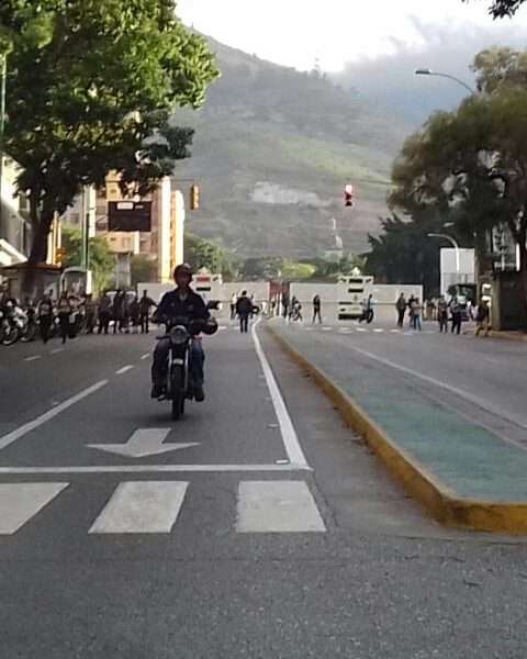 A los golpes acabaron la concentración opositora en la Baralt #12Jun