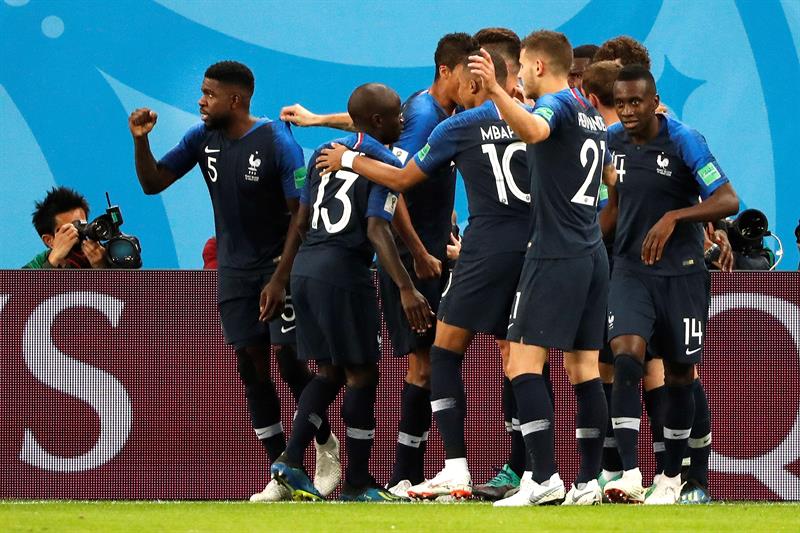 Francia derrotó a Bélgica 1-0