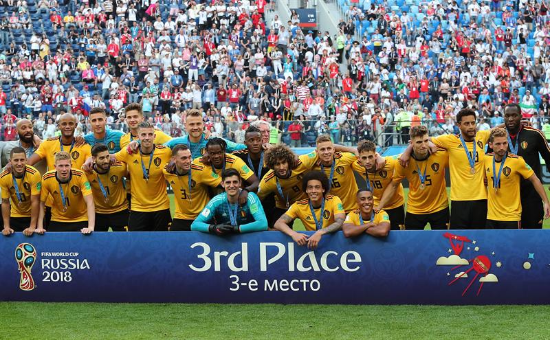 Bélgica venció a Inglaterra