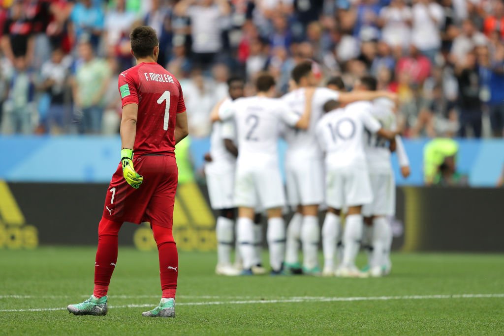 Uruguay cayó 0-2 ante Francia en cuartos de final