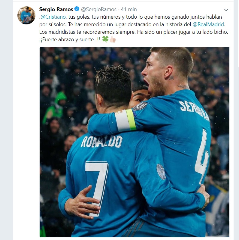 Cristiano Ronaldo se fue a la Juventus