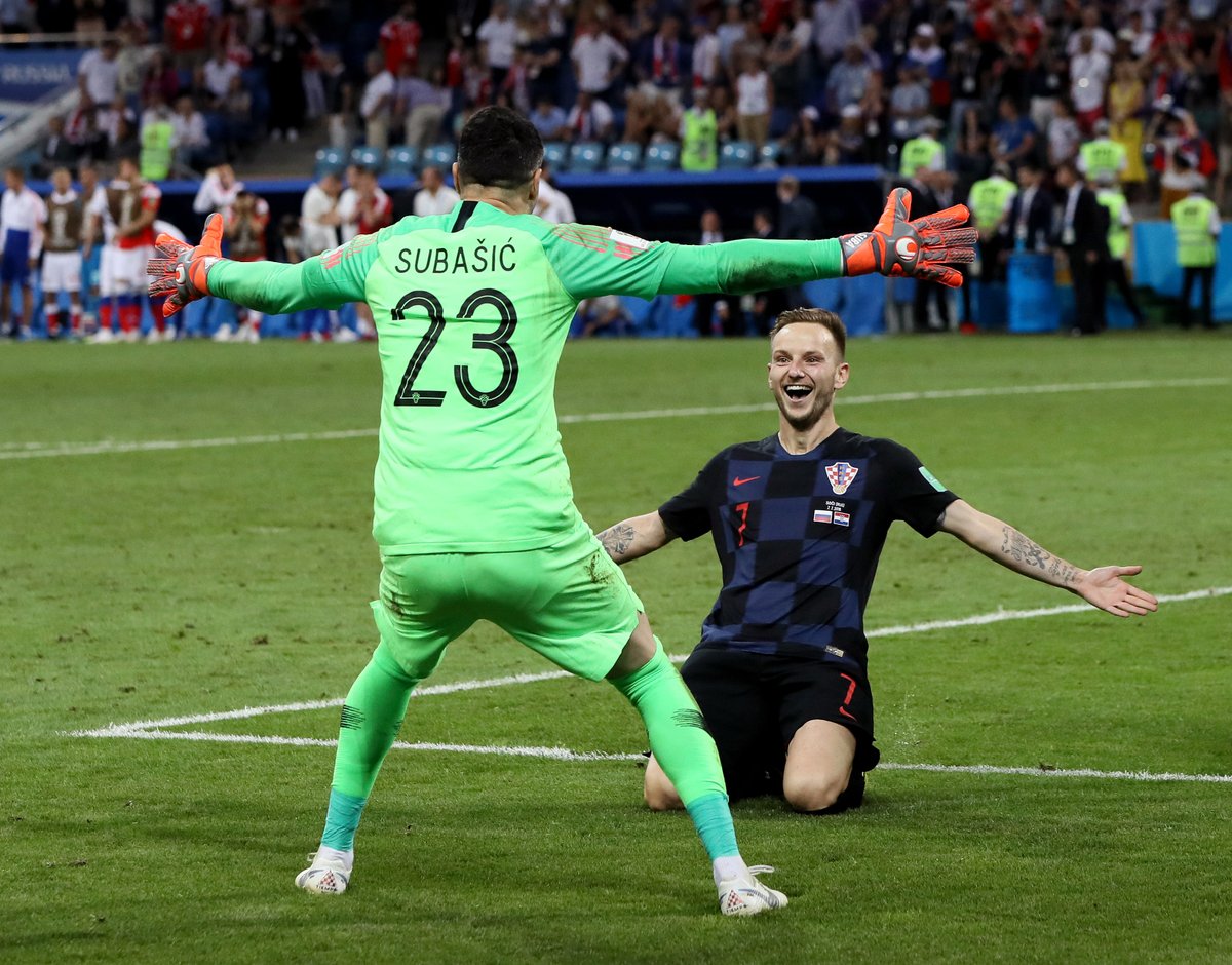 El equipo de Croacia se enfrentará a Inglaterra en semifinales