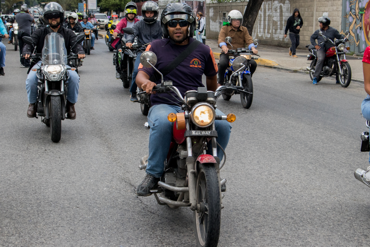 Motorizados caravana