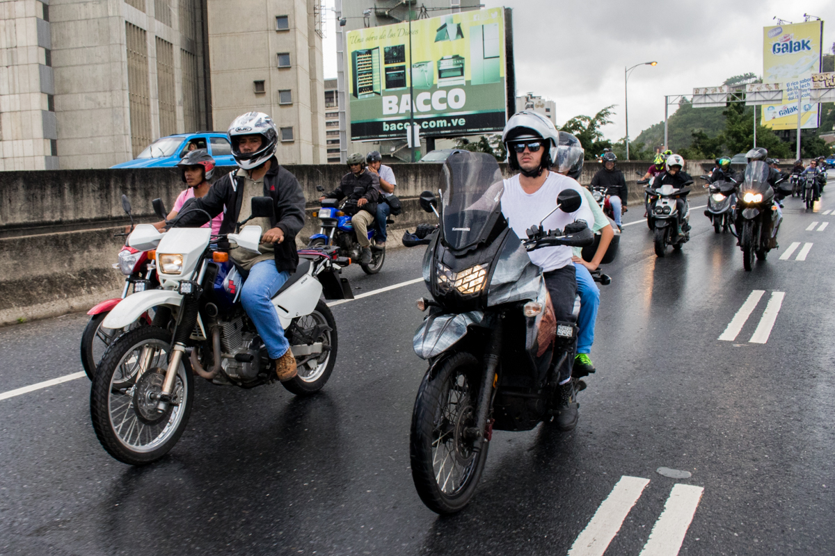 Motorizados caravana