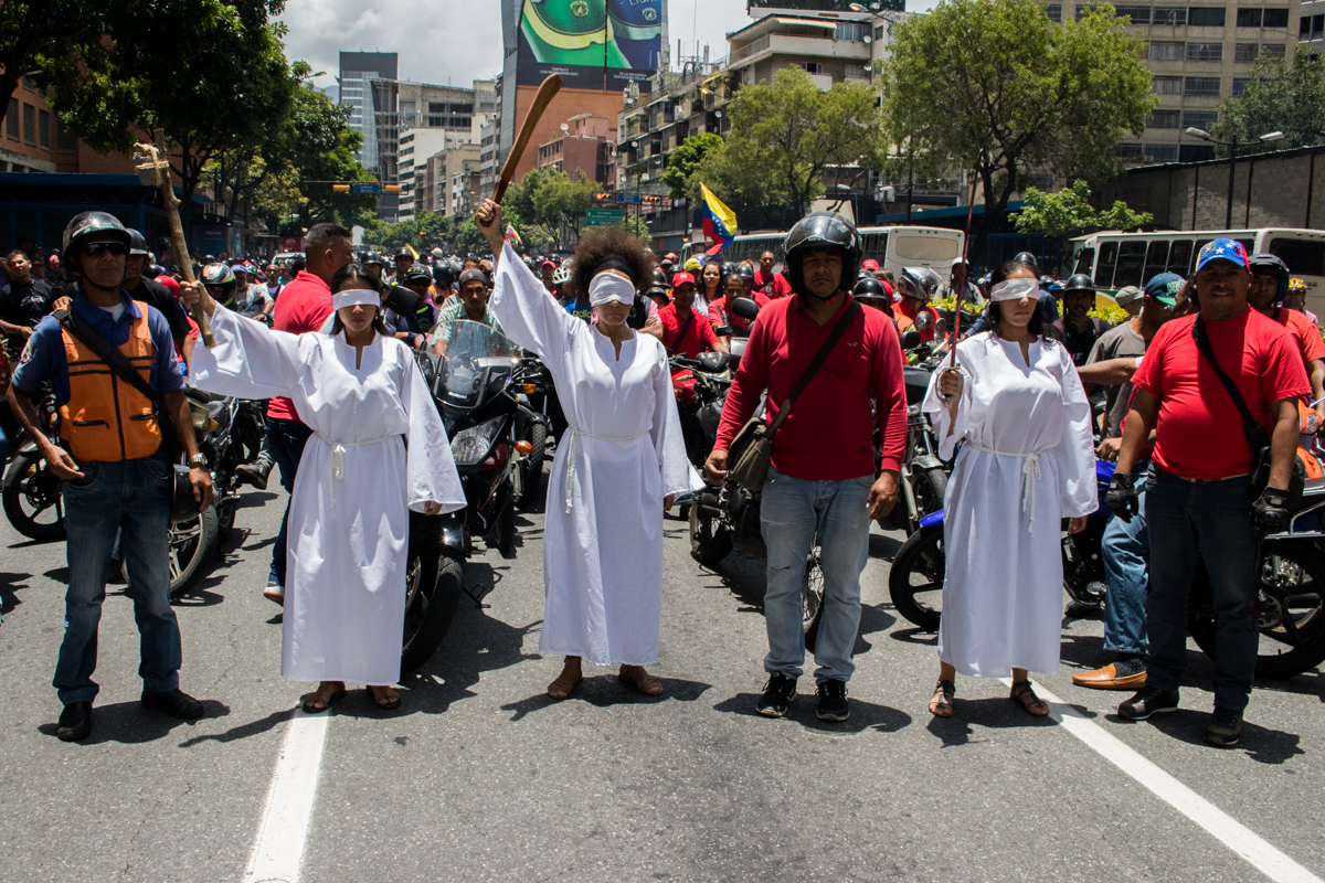 Chavistas marcharon