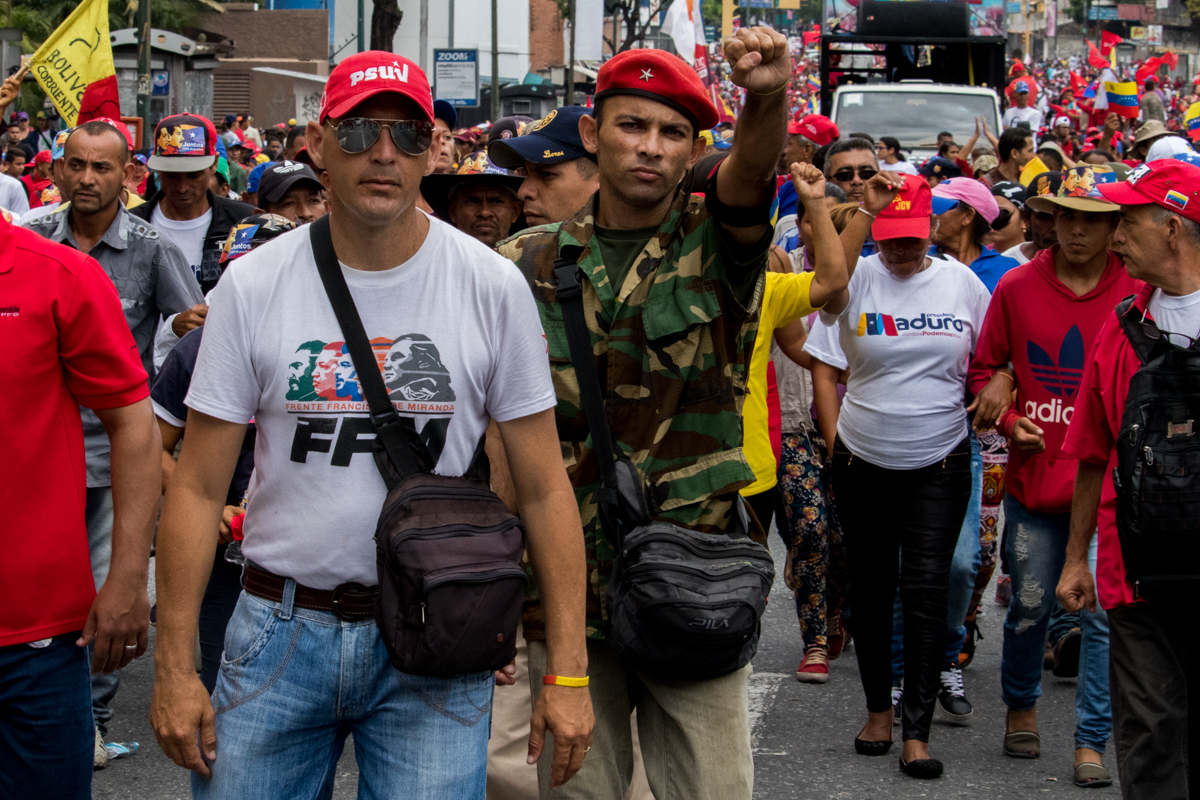 chavistas marcharon