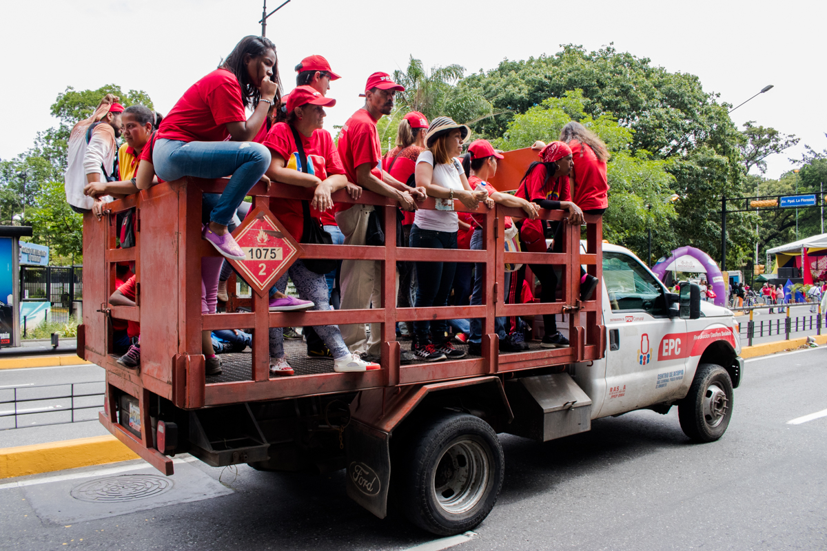 chavistas marcharon
