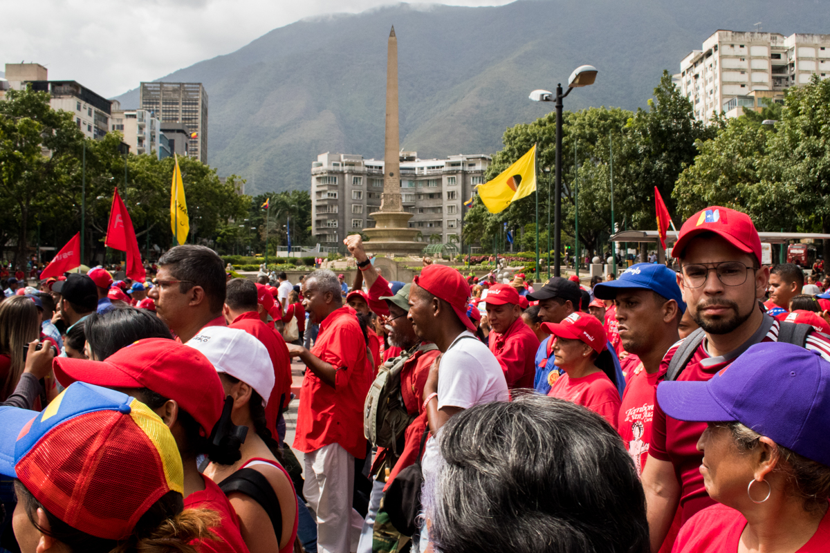 Chavistas marcharon