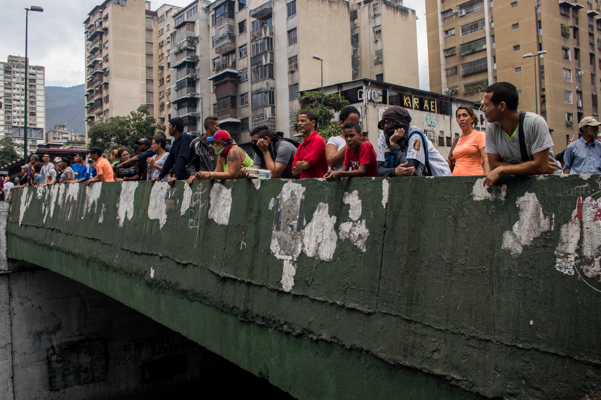 protestan centro de caracas