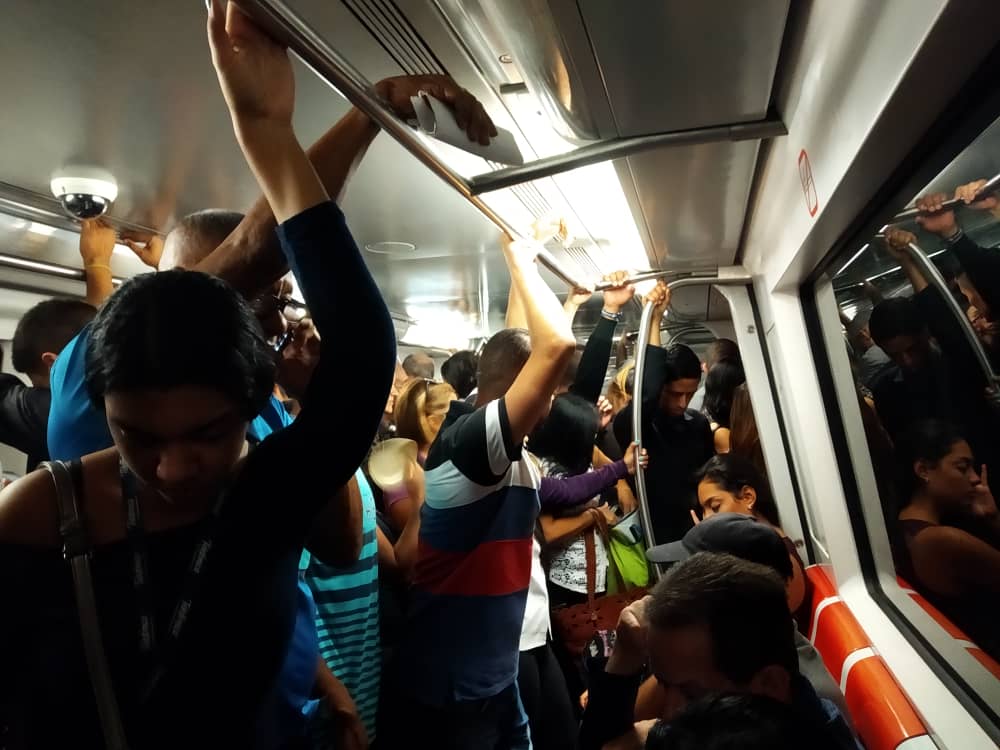 La California-Metro de Caracas-Vía Única Temporal