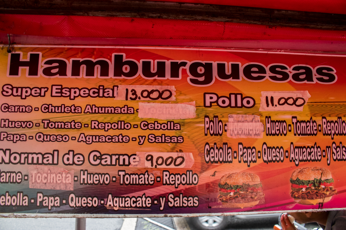 comida calle 17 de abril