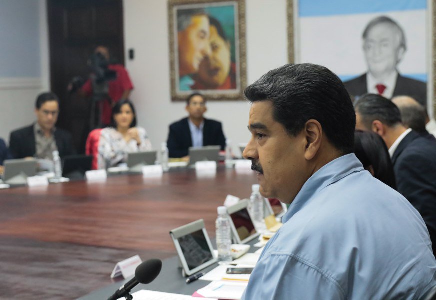 El gobernante Maduro