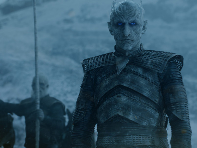 El caminante blanco mayor en Game of Thrones
