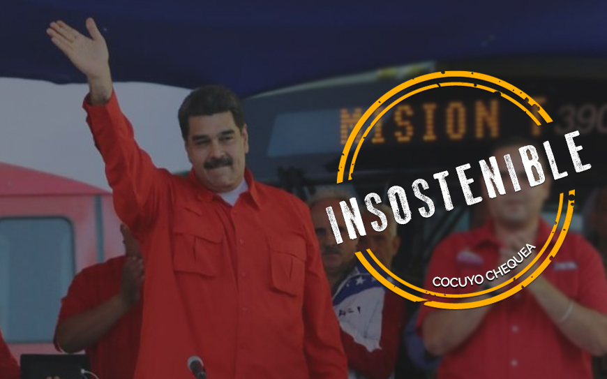 Maduro sigue aspirando a 10 millones de votos