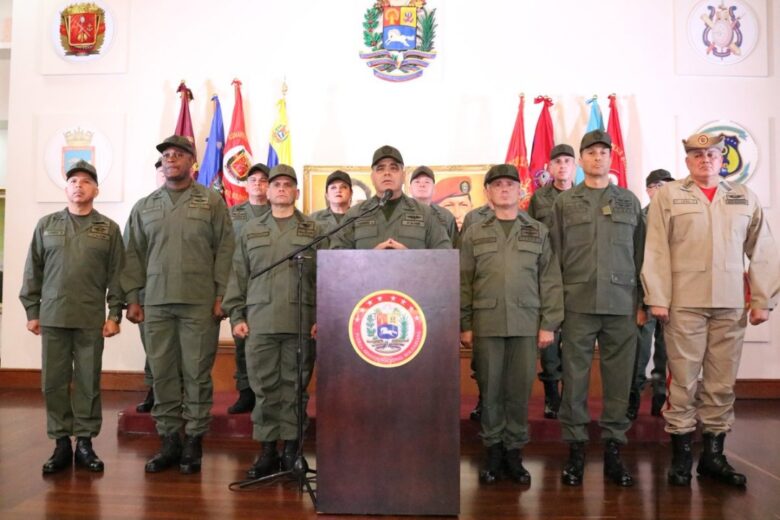 Militares. Padrino López Fanb-Guayana-Grupo de Lima-8ENE
