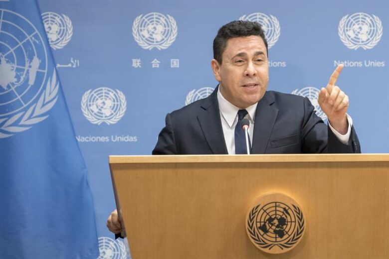Embajador de Nicolás Maduro en la ONU entrega informe paralelo a Antonio Guterres