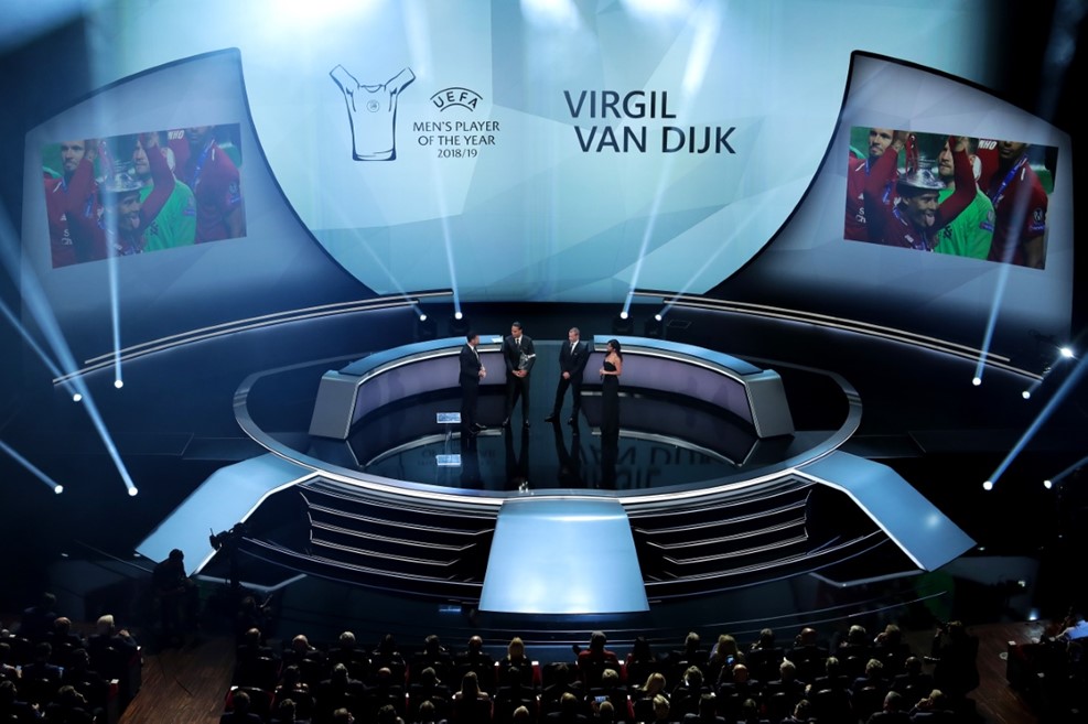 Virgil Van Dijk champions