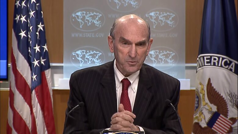 Elliott Abrams prometió más presión contra Nicolás Maduro