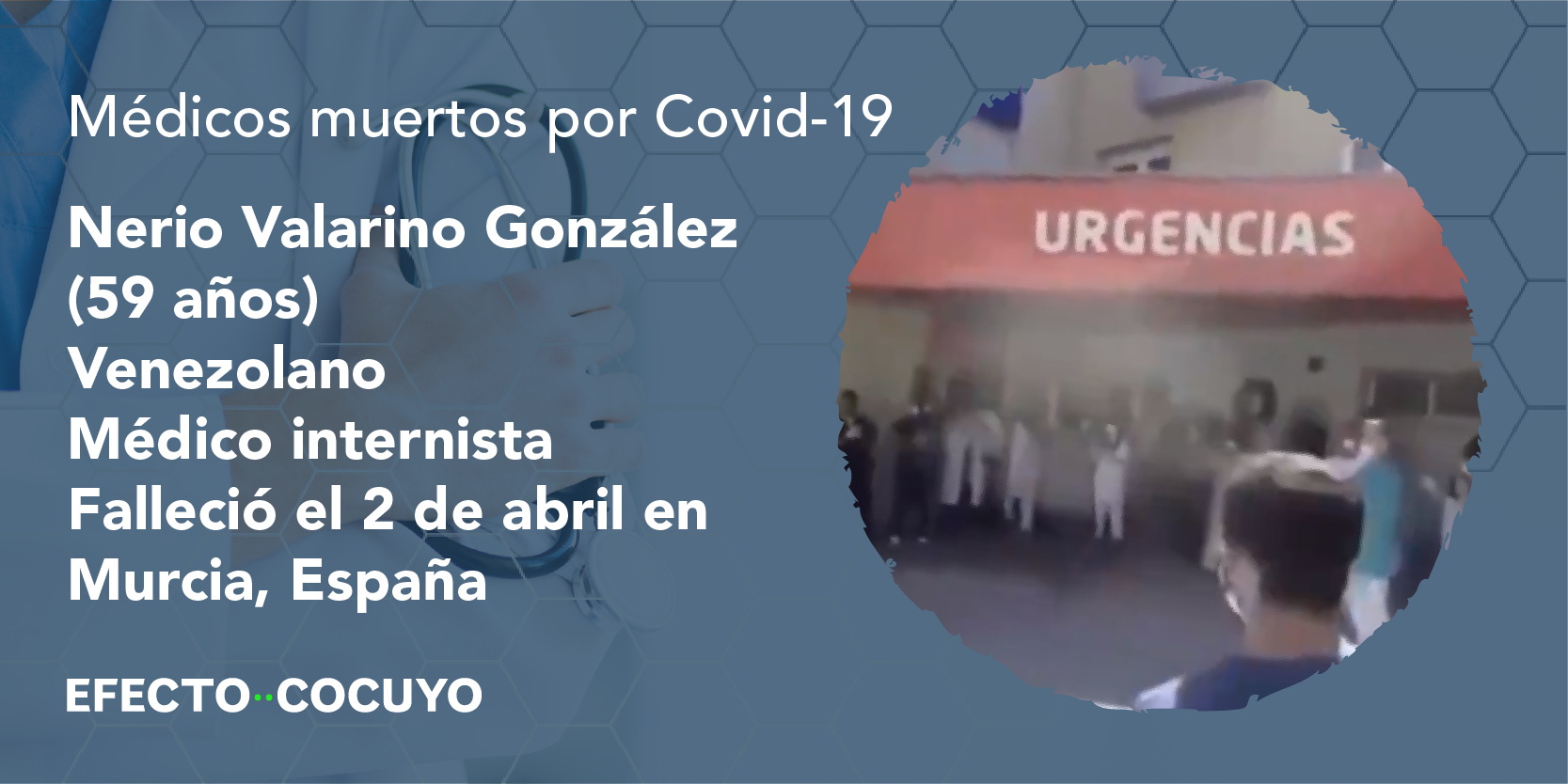 Seis médicos venezolanos han muerto por el COVID-19