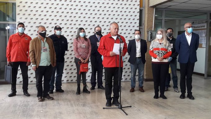 Psuv y aliados inscriben candidatos al Parlamento y aseguran que hay “alianza perfecta”