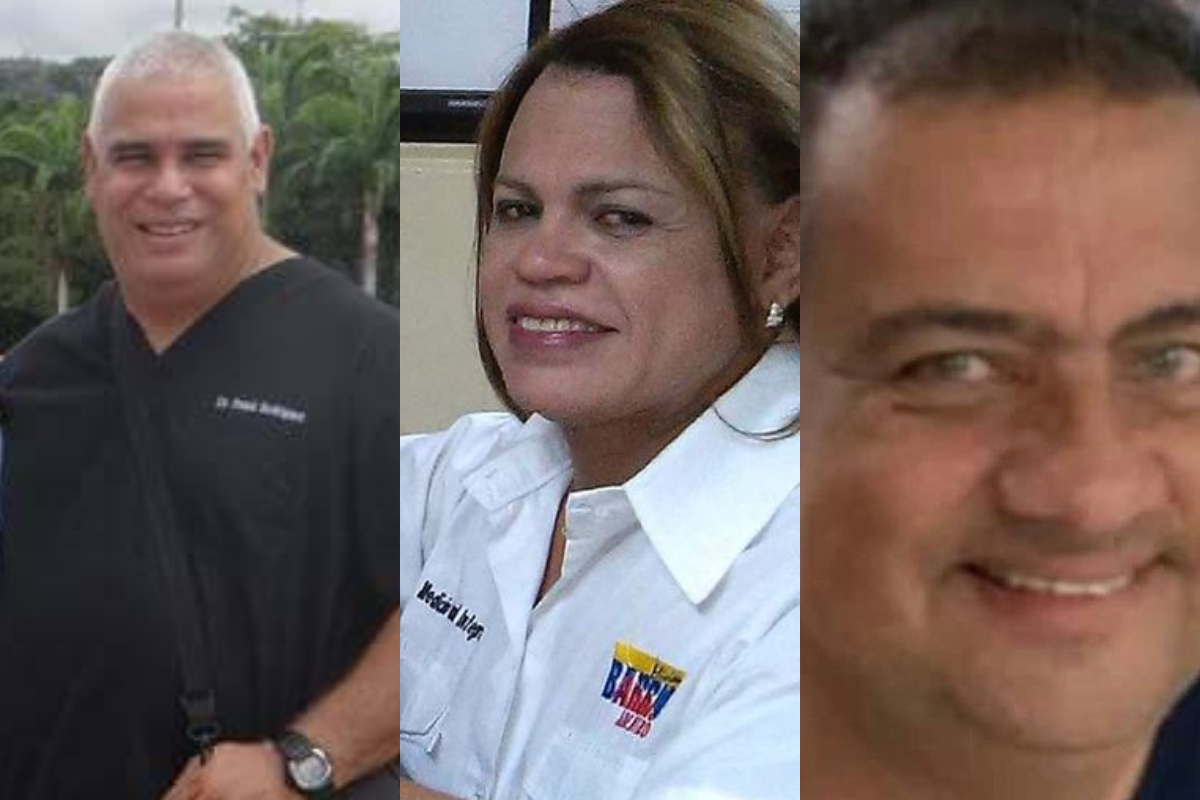 Mueren tres médicos por COVID-19 en Mérida, Zulia y Aragua