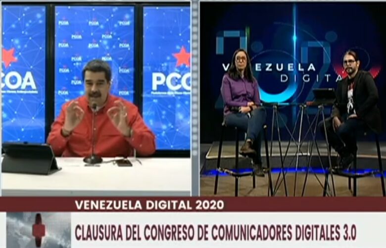 Maduro llama a debatir sobre leyes para regular las redes sociales
