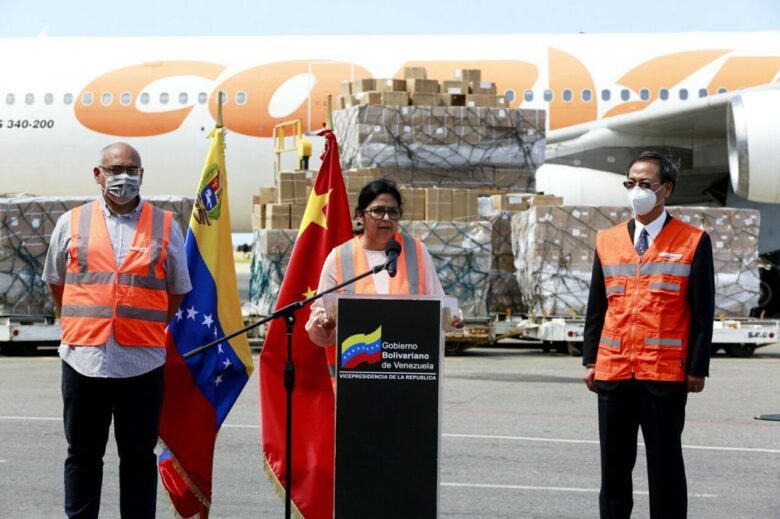 Venezuela recibe nueva ayuda humanitaria desde China