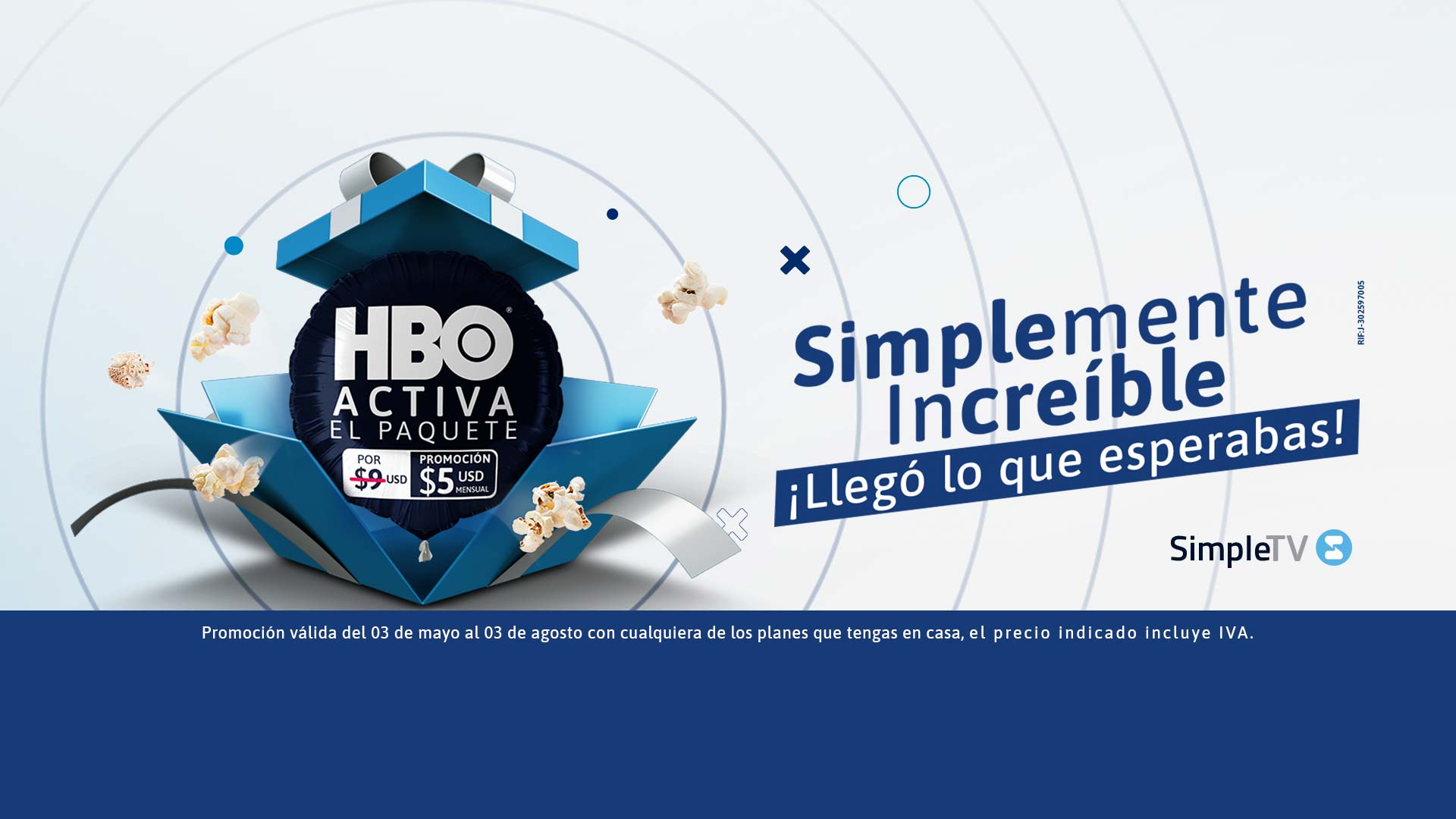 HBO llega a Simple TV con precio promocional de $ 5 por mes