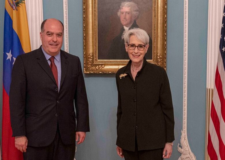 Julio Borges se reúne con subsecretaria de Estado del gobierno de Joe Biden