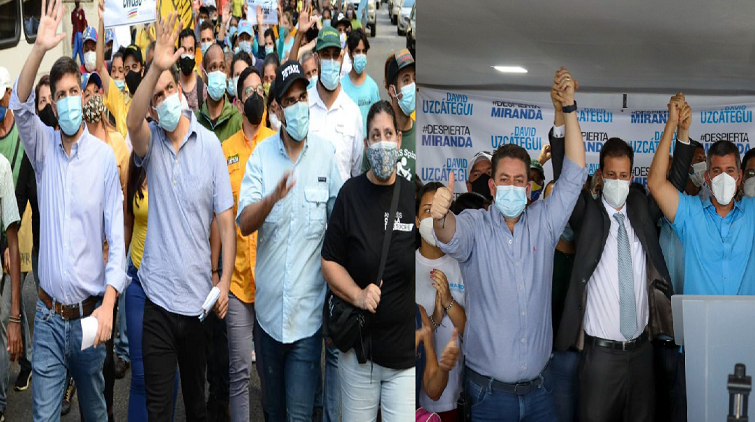 Ocariz y Uzcátegui avivan enfrentamiento por la candidatura unitaria en Miranda
