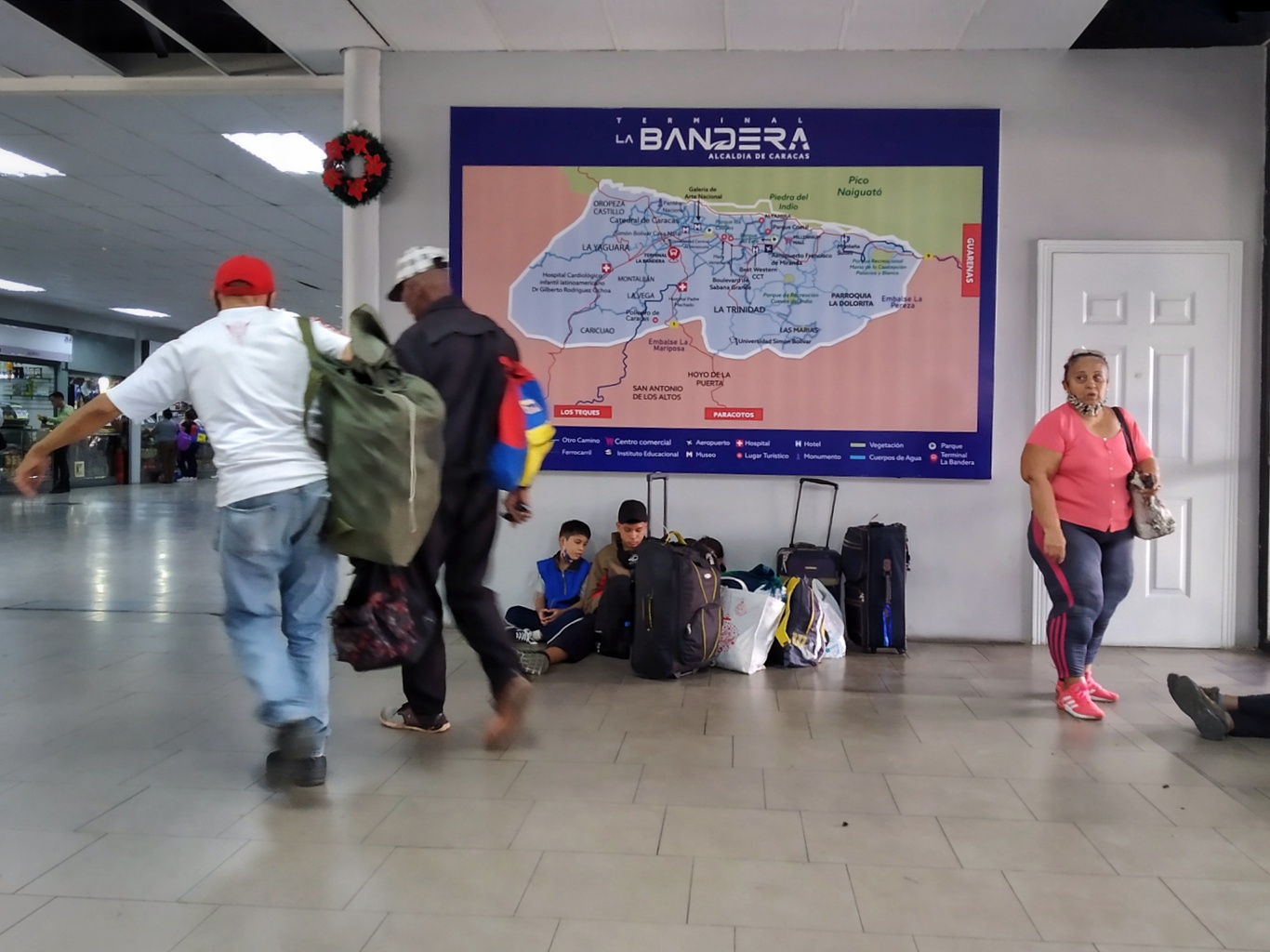 Terminales de Caracas con baja afluencia de pasajeros a mediados de diciembre 