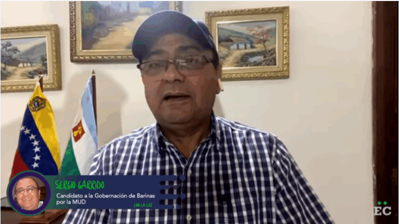 Sergio Garrido: En Barinas estamos preparados para todo... hay que votar masivamente #ConLaLuz