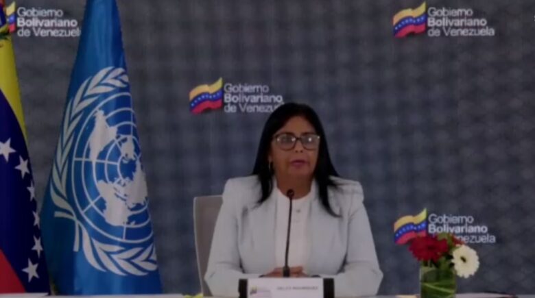 “Hay un desequilibrio en los casos que examina la CPI”, cuestiona Delcy Rodríguez ante la ONU