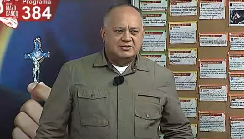 Diosdado Cabello cuestiona a fiscal de la CPI por investigar a Venezuela