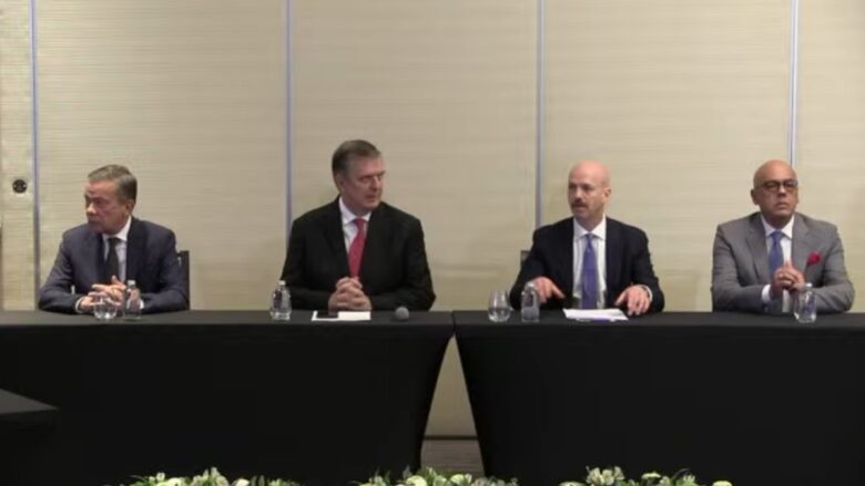 Plataforma Unitaria y gobierno de Maduro acuerdan en México liberar fondos bloqueados