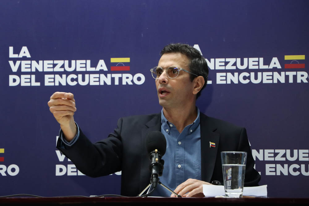 Henrique Capriles- candidato por PJ a las primarias (Mairet Chourio)