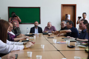 Henrique Capriles se reúne con la Comisión Nacional de Primaria (Mairet Chourio)