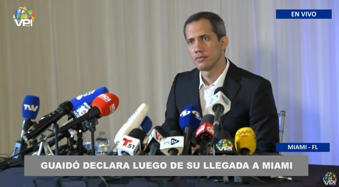 Guaidó busca protección para regresar a Venezuela y afirma que Petro “se puso del lado de la dictadura”