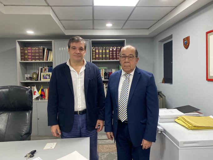 Cruz Roja Venezolana recibe a Ricardo Cusanno y dice que trabajarán en conjunto