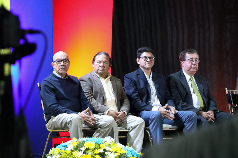 Firma de los candidatos a las primarias al acta del programa mínimo de Gobierno (Mairet Chourio)