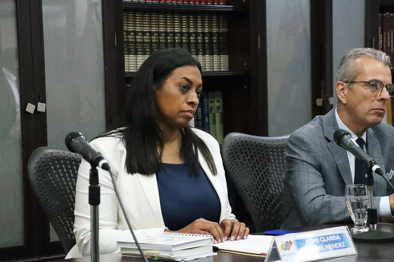 Los rectores Aime Nogal y Juan Carlos Delpino representan a un sector de la Plataforma Unitaria.