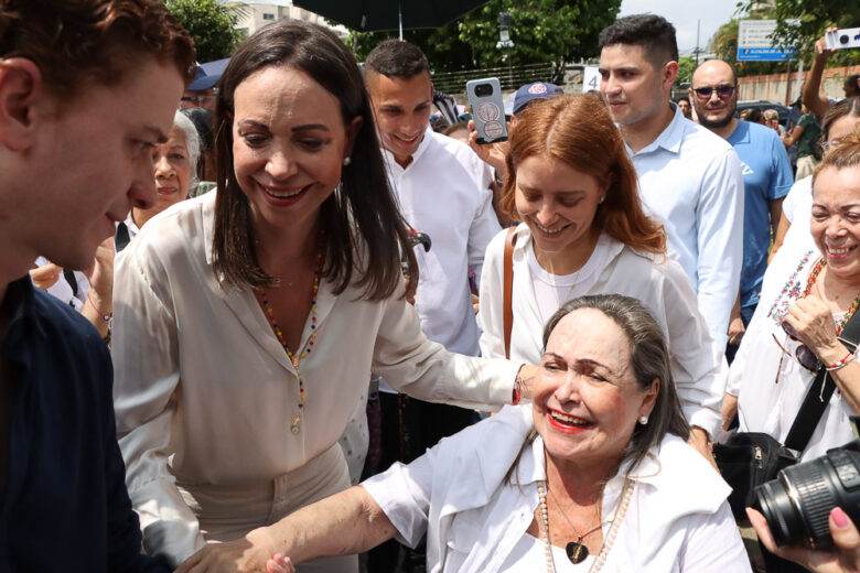 María Corina Machado-Elecciones primarias 2023- Santa Eduvigis (Mairet Chourio)