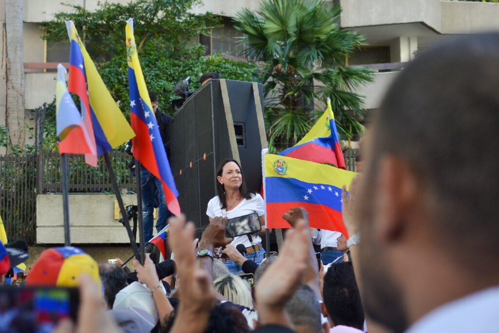 La candidata de la Plataforma Unitaria presentó la Gran Alianza Nacional "Venezuela Gana".