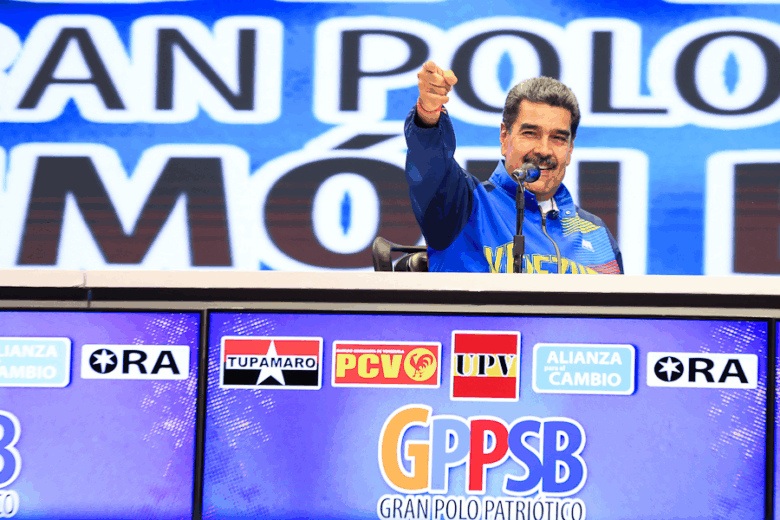 Niolás Maduro con el GPP