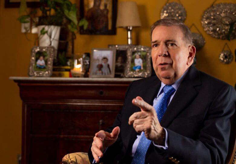 Edmundo González Urrutia, candidato unitario de la Plataforma Unitaria Democrática